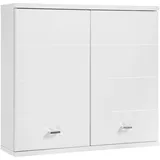 BASIC by Balculina Hängeschrank weiß Kunststoff, 1 Fächer, 76x71x23 cm (B/H/T)