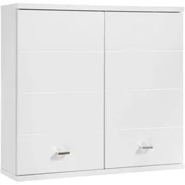 BASIC by Balculina Hängeschrank weiß Kunststoff, 1 Fächer, 76x71x23 cm (B/H/T)
