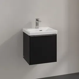 Villeroy & Boch Waschbeckenunterschrank 1 Tür 42,3 x 42,9 x 37,8 cm Volcano Black
