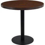 Bistrotisch Dunkelbraun 80 cm MDF - Braun