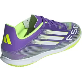 adidas F50 Club Indoor Boots  Purple Rush/Cloud White/Lucid Lemon 48 2/3