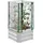 Outsunny Hochbeet 53 x 53 x 90 cm Silber