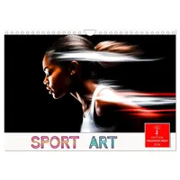 Calvendo Sport Art (Wandkalender 2026 DIN A4 quer), CALVENDO
