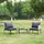casa.pro Accettura Gartenmöbelset 3-tlg. grau