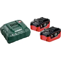 Metabo Basis-Set LiHD 18 V 2 x 5,5 Ah + Schnellladegerät 685122000