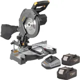 PROCRAFT PGS20bb Akku Kappsäge 20 V 210 mm inkl. 2x Akku 4,0 Ah + Ladegerät