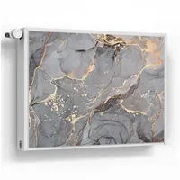 Deqori Magnetfolie für Heizung 80x60 cm | Motiv Elegantes