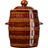 Kadax Gärbehälter "Helios", Keramiktopf mit Wasserrinne und Deckel, 25 L