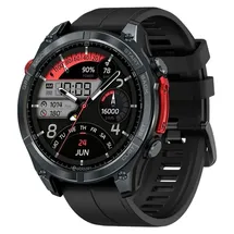 Zeblaze Stratos 4 BT One Size Kunststoffgehäuse Schwarz Sportarmband Schwarz One Size