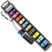 Högert HT1R382 Steckschlüssel-Set 11-tlg.