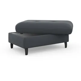 sit&more Hocker Marano mit Stauraum 102 x 43 x 67 cm Grau