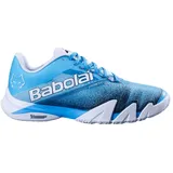 Babolat Jet Premura Juan Lebrón Padelschuhe - Cyan Blue / White - EU 44