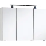 Saphir Spiegelschrank »3400 Basic« Breite 100 cm, weiß