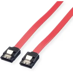 VALUE Internes SATA 6.0 Gbit/s HDD-Kabel mit Schnappverschluss, 1 m