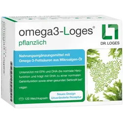 Omega3-Loges Kapseln pflanzlich