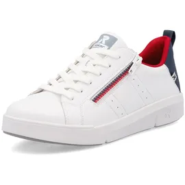 Rieker 41906 snow-white true-red 38