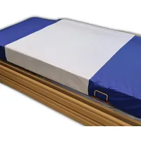 Eschenbach Bettauflage mit Einstecktüchern,2er-Pack, 85x90cm (150x90cm gesamt) Einstecktücher zum