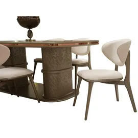 aea Holzstuhl modern beige