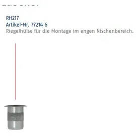 ABUS Befestigungsverlagerungs-Set BVP217 für FPR217