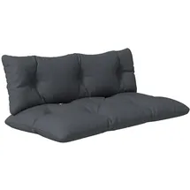 Outsunny Sitzkissen,, Dunkelgrau, Kunststoff, 60x15x120 cm, Outdoor-Kissen, Outdoor-Sitzkissen