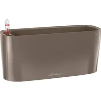 LECHUZA Delta 10 Komplettset 30 x 11 x 13 cm taupe hochglanz