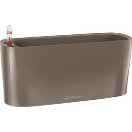 LECHUZA Delta 10 Komplettset 30 x 11 x 13 cm taupe hochglanz
