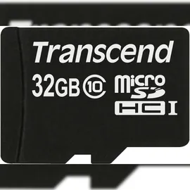 Transcend microSDHC Class 10 + SD-Adapter 32 GB