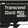 Transcend microSDHC Class 10 + SD-Adapter 32 GB