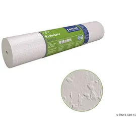 Erfurt Rauhfaser Sprint weiß 20 x 0,53 m, Tapete Raufaser Überstreichbar