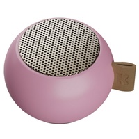 KREAFUNK aGO Mini, Bluetooth Lautsprecher, Speaker, TWS Kopplung für Stereo Sound, Voice Assistent, wasserdicht, Fresh pink