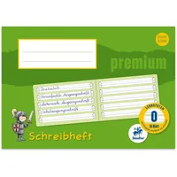 Staufen Staufen® Schreiblernheft Premium Lineatur 0 liniert DIN A5 quer ohne Rand,
