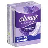 Always Discreet Ultimate Day Hygieneeinlage, 48 Stück (4x 12 Stück)