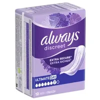 Always Discreet Ultimate Day Hygieneeinlage, 48 Stück (4x 12 Stück)