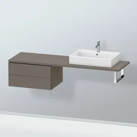 Duravit L-Cube Unterschrank für Konsole, 2 Schub.