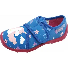 Fischer Markenschuh Kinder-Klett-Hausschuh - 28
