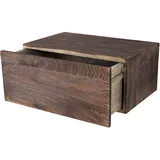 MCW Wandregal Arlon 21 x 46 x 30 cm Braun