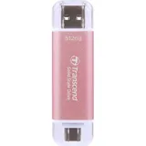 Transcend ESD310P 512GB, USB-A 3.1/USB-C 3.1 (TS512GESD310P)