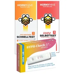 STI Schnelltest Set (HIV, Chlamydien für Frauen, Syphilis)