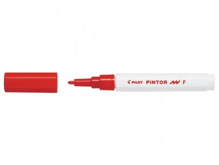 PILOT Pigmentmarker PINTOR, fein, rot