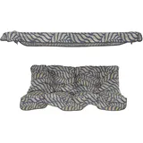 Auflagenset Sonnendach Hollywoodschaukel Polster Bankauflage Sitzkissen 138 cm