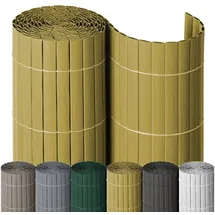 Noor Sichtschutzmatte PVC 1,2 x 10 m bambus
