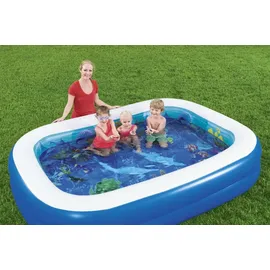 BESTWAY Family Pool 3D Abenteuer 262 x 175 x 51 cm