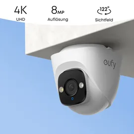 eufy PoE NVR Security System S4 inkl. 2x Bullet-PTZ-Kameras + 2x Turret-Kameras