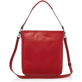 Castelijn & Beerens Babette Schultertasche Leder Rot