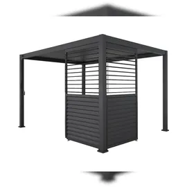 BEST Freizeitmöbel Shutter Wand 300 cm anthrazit