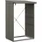 hörmann stauraumsysteme Kaminholzregal Berry 123 x 103 cm Quarzgrau