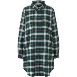 Tchibo - Flanell-Nachthemd - Damen - Gr. S - dunkelblau