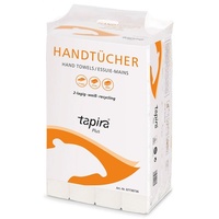 Tapira Handtuchpapier Plus, 240 x 230 mm, V-Falz, weiß