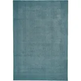 Novel Teppich, Türkis, Textil, Uni, rechteckig, 140x200 cm, Oeko-Tex® Standard 100, beliebig kürzbar, für Fußbodenheizung geeignet, in verschiedenen Größen erhältlich, Hausstauballergiker schnittfest, lichtunempfindlich, waschbar, pflegeleicht, Teppiche & Böden, Teppiche, Moderne Teppiche