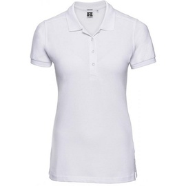 RUSSELL Ladies Stretch Polo White - Größe S